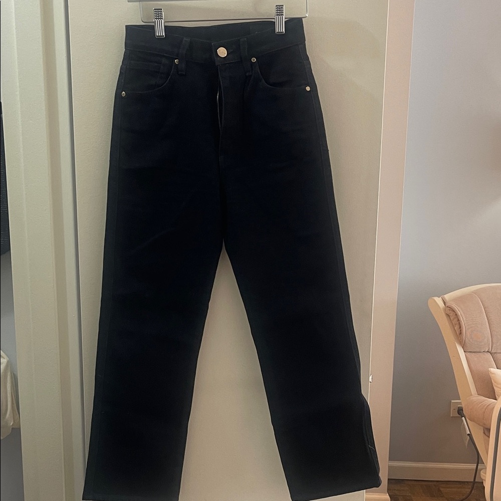 Goldsign Black Women's Straight-Leg Jeans